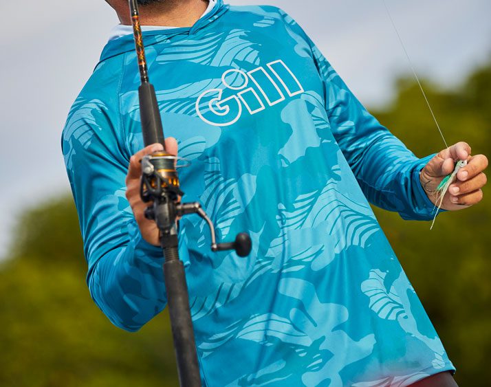 KouKou Men's Lightweight UV Protection Outdoor Fishing Shirt UPF 50